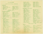 Christmas holiday greeting card from the officers of USS New Jersey, Dec 1944, page 2 of 3