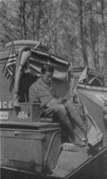 Julien Bryan aboard Ambulance 464, France, 1917