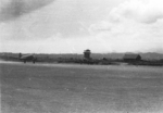 C-47 aircraft taking off at Lashio Airfield, Shan, Burma, Apr 1945; photo taken by personnel of US 5332nd Brigade (Provisional)