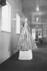 Christmas tree in the operating room area of US Army 142nd General Hospital, Fiji, 1942-1944