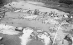 Civilians bathing in a river, India, late 1944