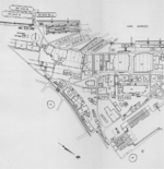 Plan of Deschimag, Bremen, Germany, 1941