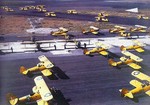 N3N and N2S aircraft at Naval Air Station Corpus Christi, Texas, United States, 1943