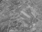 Aerial photo of Tainan, Taiwan, 10 Sep 1944, photo 2 of 2; note grey rectangular region, soon misidentified by US military as Tainan North Airfield, was actually a Japanese Army shooting range