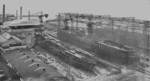 View of Howaldtswerke shipyard, Kiel, Germany, circa 1920s