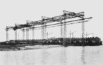 View of Howaldtswerke Kiel shipyard, Kiel, Germany, circa 1930