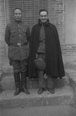 General Tang Enbo and journalist Theodore H. White, Henan Province, China, early 1943