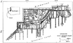 Map of Puget Sound Naval Shipyard, Bremerton, Washington, United States.