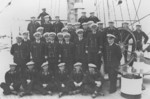 Officers and men aboard Horst Wessel, 1937