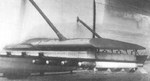 British Coastal Command Liberator III fitted with a removable air foil at the base of the fuselage for the mounting of eight HVAR air-to-surface rockets that proved very effective against submarines, 1945. Photo 2 of 2.