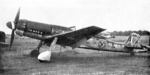 Captured Ta 152H aircraft with British markings, 1946