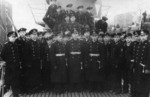 The crew of U-3016, Germany, 1945