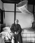 Yan Xishan in his home, Taipei, Taiwan, Republic of China, 1950s