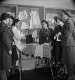 WAAF members who were training to become instructors of the RAF Educational and Vocational Training Scheme visiting a children