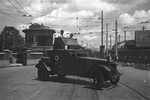 French armored car in the French Concession Zone, Shanghai, China, mid-1937