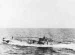 USS S-39 surfacing during short range battle exercise, off Qingdao, Shandong, China, summer 1931