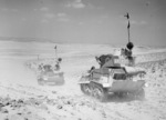 Light Tank Mk VIB vehicles of UK 7th Armoured Division in North Africa, 2 Aug 1940
