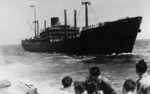 Kormoran at sea, seen from a German submarine, circa 1940-1941