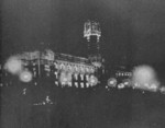 View of Taihoku General Government Building (now Presidential Office Building) at night, Taihoku (now Taipei), Taiwan, circa 1919