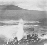 Mikazuki under attack by USAAF B-25 bombers, off Cape Gloucester, New Britain, 28 Jul 1943, photo 08 of 10