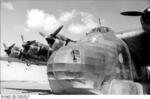 Me 323 Gigant aircraft at an airfield, Tunisia, early 1943