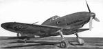 Second prototype of the Reggiane Re.2001 Falco II fighter aircraft, Italy, 14 Mar 1941