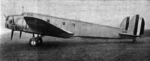 Port side view of a BR.20 Cicogna bomber, 1938