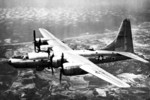 B-32-1-CF Dominator aircraft in flight, Aug 1943-Jan 1947