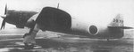 B7A attack aircraft resting at an airfield, 1940s