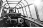 View from the gunner seat of a Bf 110 aircraft while the aircraft was in flight over France, Nov 1940