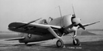 F2A-2 Buffalo fighter at rest, NACA Langley Research Center, Hampton Virginia, United States, 9 Feb 1943