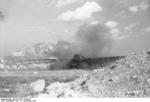 German DFS 230 C-1 glider being destroyed after use at Gran Sasso, Italy, 12 Sep 1943, photo 1 of 7