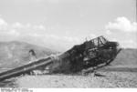 German DFS 230 C-1 glider being destroyed after use at Gran Sasso, Italy, 12 Sep 1943, photo 2 of 7