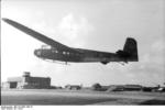 German DFS 230 glider over an Italian airfield, 1943