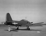 FR-1 Fireball fighter at rest at Moffet Field, California, United States, 26 Feb 1945