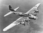United States Army Air Force TB-17G bomber in level flight, Sep 1943