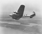 B-17C Fortress I bomber of British Royal Air Force in flight over North Africa, 8 Nov 1941