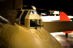 Close-up of the tail gun of the B-17 Flying Fortress bomber on display at the National Museum of the United States Air Force, Dayton, Ohio, United States, 27 Jun 2014