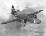 A-20G Havoc in flight, post Sep 1943