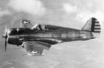 Hawk fighter in flight, pre-May 1942