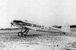 He 70 mailplane with Lufthansa markings resting at an airfield, Germany, circa 1930s
