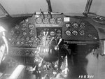 Cockpit of a Hudson bomber, date unknown