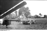 German Ju 87 Stuka dive bomber in a field near Florence or Ravenna, Italy, 1944, photo 2 of 2