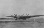 Ki-20 heavy bomber at rest at the airfield in Hamamatsu, Japan, 1940s
