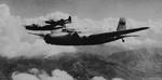 Ki-21 bombers in flight, circa 1940s
