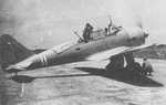 Ki-36 aircraft and its crew, circa 1940s