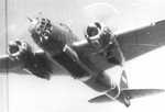Ki-48 aircraft with bomb bay doors open, date unknown