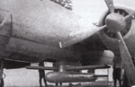 Ki-147 I-Go-1 Ko experimental anti-ship missile mounted under a Ki-67 Hiryu bomber, date unknown
