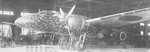 Ki-109 experimental interceptor aircraft in a hangar, date unknown
