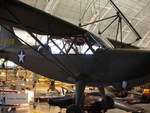L-5 Sentinel aircraft on display at the Smithsonian Air and Space Museum Udvar-Hazy Center, Chantilly, Virginia, United States, 26 Apr 2009, photo 2 of 3
